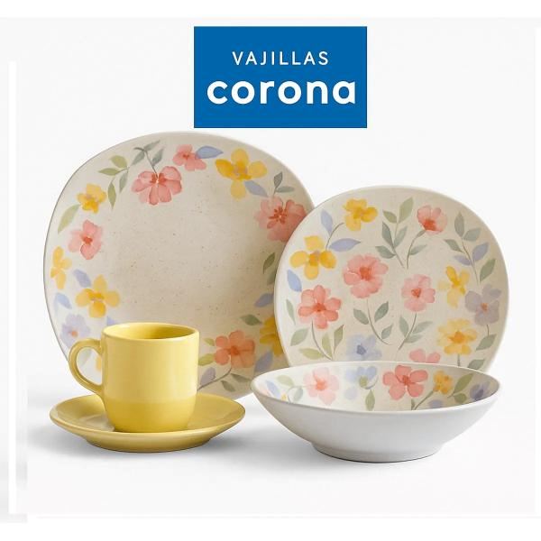 Juego de Vajilla ALISA 20  Piezas Corona